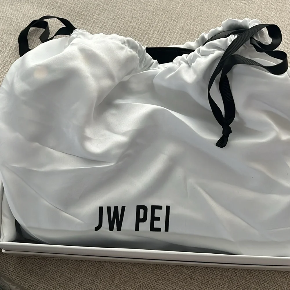JW Pei Black Joy Bag, NWT, some marks from closet - Picture 3 of 8
